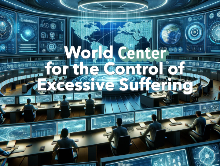 Futurist image of a control center